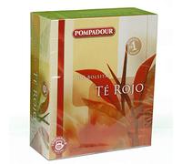 Pompadour Boîte de 100 sachets de thé rouge de 1,25 g