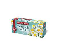 Pompadour, Camomille avec Anis, 25 Sachets, 33.75 gr
