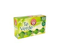 Pompadour Thé Vert, 100 Sachets par Boîte, Lot de 2 Boîtes