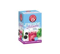 Pompadour® | Tisane froide pour infusion | Baies à la Menthe | Tisane en Eau Froide - 18 Filtres (45 Gr) | Infusion froide
