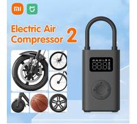 Pompe à air 2 - Xiaomi-Compresseur d'air portable pour voiture, Gonfleur électrique numérique, Pompe à air po