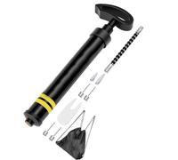 Pompe à air à boule, kit de gonflage pour pompe à boule, pompe à basket-ball et volley-ball, pompe à ballon de sport de football portable multifonction avec 4 aiguilles pour basket-ball, volleyball