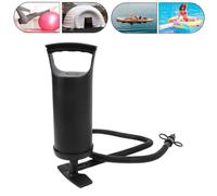 Pompe à air à double action rapide pour gonflables, pompe à air manuelle portative avec inflation rapide, avec 3 buses pour usage extérieur, bagues de natation, matelas, flotteurs de piscine, jouets g