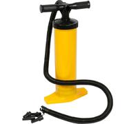 Pompe à air à double course - pompe manuelle 2x2 litres- avec kit d'adaptation - hauteur 58cm