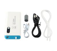Pompe à air à oxygène portable pour la pêche avec lumière LED, fonction chargeur USB, pompe à oxygène pour la pêche de nuit