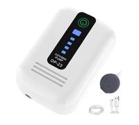 Pompe à Air Aquarium - Aérateur d'air | Compresseur d'oxygène | fulgore d'aérateur d'oxygène USB avec double prise pompe pour réservoir extérieur pour bois aquatique d'AER