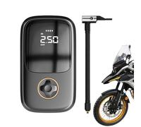 Pompe à air - Compresseur numérique 120 W, manomètre intelligent, coque résistante à la chaleur, moteur à haut débit | Outil d'entretien professionnel pour cycliste, idée cadeau pour voyage sur route,
