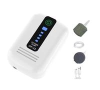 Pompe À Air D'aquarium - Aérateur D'oxygène Calme, Pompe De Cuve À Pêche À Propulsion USB | Petit Compresseur D'oxygène Portable pour L'étang Extérieur, Système, Bulle D'aquarium pour Un