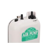 Pompe à air d'aquarium - GOTOTOP - Pompe à air à oxygène - Alimentation par batterie - Blanc