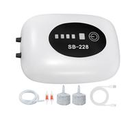 Pompe à air d'aquarium silencieuse, Portable, Rechargeable, silencieuse, infusions d'oxygène efficaces pour Bassin, Fontaine, hydroponie, Eau salée, vivantes, Eau extérieure, intérieur