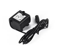 Pompe à Air DC12V Solaire Amphibie Mini Pompe à Eau Électrique Submersible Pompe Ultra-Silencieuse à Réservoir