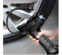 Pompe à Air de voiture filaire-sans fil 120W, compresseur d'air Portable, Rechargeable, numérique, équipement Wired Style -XUNI037