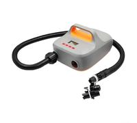 Pompe à air électrique 12 V pour planches à pagaie gonflables, planches de surf et bateaux - Gonflage rapide 20 PSI - Design compact et portable - Construction ABS + PA - Orange grisâtre