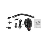 Pompe à air électrique 600 W - Pompe électrique à remplissage rapide - Silencieux et portable - Pompe électrique - 1000 l/min - Gonfleur rechargeable - Matelas gonflable 2,4 psi avec 4 buses