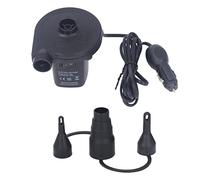 Pompe à air électrique avec Puissance de 75 W et Pression de 0,43 psi - Gonfleur-dégonfleur Portable - DC 12 V - Comprend 3 Buses et Un Volume d'air de 200 litres par Minute -