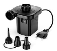 Pompe à air électrique Gonflable, 220-240 V, Pompe à air de Camping en Plein air avec 3 Buses, lit pneumatique, Bateau, Matelas pneumatique, canapé, Flotteur de Piscine
