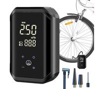 Pompe à air électrique - Gonfleur de pneu de voiture, unité haute pression rechargeable, compresseur portable | Outil sans fil pour équipement de pneu de vélo fournissant un gonflage rapide pour