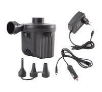 Pompe à Air Électrique Gonfleur Dégonfleur,avec 3 Buses, Pompe à Pagaies AC 220V/DC 12V Electrique Paddle Piscine, Gonflable Pompe