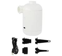 Pompe à Air Électrique Gonfleur Dégonfleur,Degonfleur à Batterie USB Rechargeable, Gonfleur Piscine,Pompe Matelas Gonflable à 3 Buses,pour Matelas Camping Bouee Gonflable Coussin Bateau