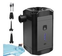 Pompe à air électrique - Gonfleur portable | Outil de compresseur Compact à remplissage rapide, matelas flottant de piscine, lit de radeau de bateau, jouet de Camping voyage, équipement utilitaire d'u
