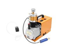 Pompe à air électrique haute pression PCP 4500 PSI 1800 W 300 bar DE, 30 MPA 100 l/min avec refroidissement à eau et manomètre pour fusil PCP, pneus, bouteilles de gaz