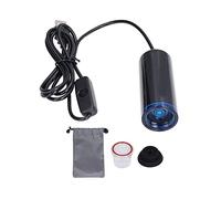 Pompe à air électrique Pompe à Vide électrique Portable alimentée par USB avec 2 Buses et Sac de Rangement pour Voyage, gonfler, dégonfler, Matelas pneumatique, Camping, matériau