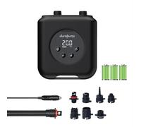 Pompe à air électrique, Pompe Sup Rechargeable 20PSI, Pompe à air sans Fil 4000 mAh -12V connecteur de Voiture, compresseur d'air Sup à Double étage de gonflage et de dégonflage, Pompe à Kayak