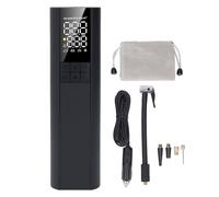 Pompe à air électrique portative de gonfleur de Pneu 150PSI 5 Modes de gonflage arrêt Automatique Pression préréglée DC12V pour Voiture Moto Alliage ABS 178x50mm