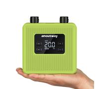 Pompe à air électrique rechargeable anoutway Cheetah Pro Mini pour SUP, 20 PSI max, 4500 mAh, avec moteur sans balais pour bateau en PVC Cheetah Pro