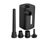 Pompe à air, Gonfleur/dégonfleur électrique avec lumière LED, Pompe à Matelas pneumatique, Chargement USB, Mini de gonflage et dégonflage(Zwart)