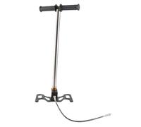 Pompe à air haute pression,Manuelle en acier inoxydable résistante,Pompe à main plongée,Connecteur et tube inclus,for Loisirs aquatiques professionnels et entretien bouteilles