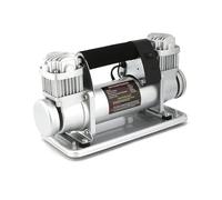 Pompe à air haute puissance améliorée for voiture, double cylindre, entièrement métallique, pompe rapide for jeux tout-terrain, compresseur d'air pression 480 W,Longue durée(12V)