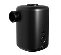 Pompe à air, pompe à air électrique portable 1500 mAh pour camping et randonnée, gonfleur et dégonfleur double fonction, design compact léger pour matelas de couchage et équipement gonflable (noir)