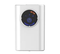 Pompe à Air, Pompe à Air Portative Ultra-Silencieuse, Pompe à Air pour Aquarium USB à Batterie au Lithium, Adaptée aux Chambres et Bureaux, Aérateur d'Aquarium Silencieux(White,2500)