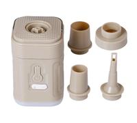 Pompe à air portable - Équipement portable multifonction rechargeable manuel | Pompe à air avec lumière de camping - pour matelas flottants, randonnée, camping, natation, plage en plein air