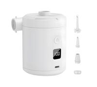 Pompe À Air Portable - Gonfleur Rechargeable sans Fil,Dispositif Automatique De Gonflage Et Dégonflage avec Affichage Numérique, Outil De Gonflage pour Bouées, Camping Extérieur,