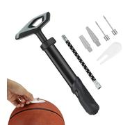 Pompe à air portable - Kit de gonflage de pompe à ballon | Pompes à main pour basket-ball, football, volleyball | Pression maximale 40 PSI avec 2 aiguilles, tuyau, 2 buses, extracteur pour ballons de