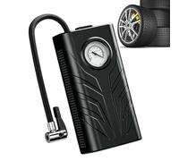 Pompe à air portable silencieuse, sans fil et avec indicateur de pression | Compresseur d'air portable pour les voyages en voiture, les voyages du w nd, le camping, les randonnées à vélo