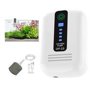 Pompe à air pour aquarium, appareil de compresseur d'oxygène, petit aérateur USB puissant, pompe à air portable pour aquarium, hydroponie, aquaponie, alimentation en oxygène, utilisation en