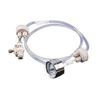 Pompe à air pour aquarium, double tête, unité de traitement de l'eau pour aquarium, système CO², chauffage et pompe, anti-retour, compteur de bulles, poissons, aquarium, outil