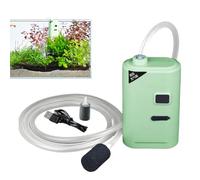 Pompe à air pour aquarium, mousseur USB silencieux, 5,9 x 3,26 x 9,4 cm, aérateur d'eau réglable, design portable, procédure à faible bruit, idéal pour les , reptiles, hydroponie, étang