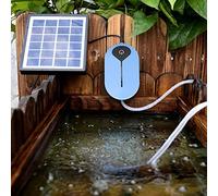 Pompe à air pour Aquarium Pompe à oxygène Solaire Réservoir de Poissons Pompe à air AC/DC Pompe à oxygène Croissante pour réservoir de Poissons de pêche en Plein air Étang d'aquarium