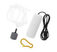 Pompe à Air pour Aquarium USB Mini, Oxygénation, 1 Set, Plastique | Blanc, pour Aquarium et Fish Tank, Élevage de Poissons, Format Compact, Alimentation USB