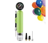 Pompe à air pour balles - Pompe de sport portable 120 PSI, indicateur de manomètre, rallonge de buse de tuyau | Appareil de gonflage de balle d'exercice pour football, basket-ball, football