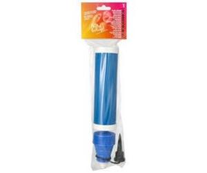 Pompe à air pour ballons de baudruche, bleu