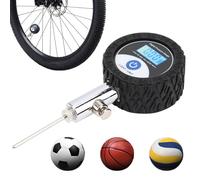 Pompe À Air pour Ballons - Jauge De Pression D Air Numérique Et Pompe À Ballon,Outil de Test Haute Pression pour Vélos Mécanique Maison Sports Chantier