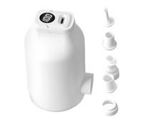 Pompe à air pour bateau pneumatique - Gonfleur électrique portable, compresseur multi-buses, outil lumineux à LED | Large flux d'air à haute pression qui prend en charge le gonflage rapide du flotteur