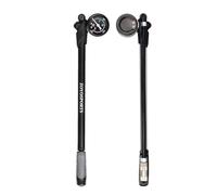Pompe à air pour fourche de vélo - Pompe à air haute pression 300psi pour fourche vélo, pompe à air pour suspension de vélo en alliage d'aluminium avec manomètre de pompe pour suspension de vélo