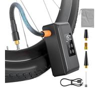 Pompe à air pour objets gonflables | Petit kit d'outils rechargeable | Pompe à vélo portable Gonfleur de pneu électrique, pour ballons, anneau de natation, jouets gonflables, jouets de piscine, jouets
