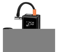 Pompe à air pour pneu de voiture, compresseur d'air sans fil, gonfleur de pneus portable, fonction numérique rechargeable, gonflage rapide et fonction d'arrêt automatique pour moto, vélo, garage
